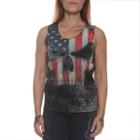 Regata feminina branch warren cinza - black skull - clothing (p)