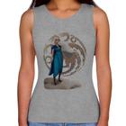 Regata Feminina Daenerys Targaryen Art - Foca na Moda