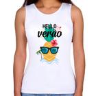 Regata Feminina Hello Verão - Foca na Moda