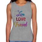 Regata Feminina Live Love Travel - Foca na Moda