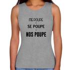 Regata Feminina Me poupe, se poupe, nos poupe - Foca na Moda