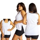 camiseta feminina tapa bumbum branca em Promoção no Magazine Luiza