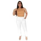 Regata Hering Top Cropped Feminina Básica Ribana Canelada