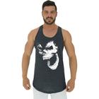 Regata Longline Estampada Masculina MXD Conceito Caveira Gorila