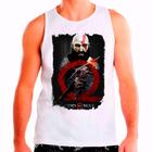 Regata Masculina Branca Kratos God of War 02