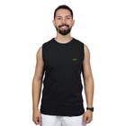 Regata Masculina Camiseta Masculina Fit Treino Corrida Academia Basica Para Ir A Praia Verão Tecido Com Elastano Fresco Sol