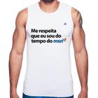 Regata Me respeita que eu sou da época do msn - Foca na Moda