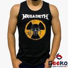 Regata Megadeth 100% Algodão Rock Geeko