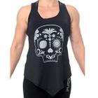 Regata mexican skull preto - black skull - clothing (m)