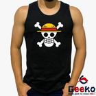 Regata Monkey D. Luffy 100% Algodão One Piece Geeko