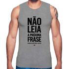 Regata Não leia a próxima frase - Foca na Moda