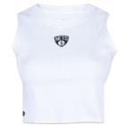 Regata New Era Cropped Feminina NBA Brooklyn Nets Logo