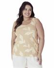 Regata plus size viscolycra várias estampas g1 ao g5 malwee