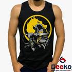 Regata Scorpion 100% Algodão Mortal Kombat MK Geeko