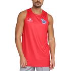 Regata Topper Dupla Face Sesi Franca Vermelho e Cinza - Masculino