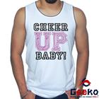 Regata Twice 100% Algodão Cheer Up Baby K-pop Camiseta Regata Geeko