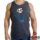 Regata Twice 100% Algodão Cheer Up K-pop Camiseta Regata Geeko