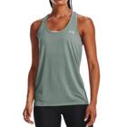 Regata Under Armour Tech Tank Verde - Feminino