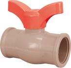 Registro De Esfera Plastilit Pvc Roscável 1''