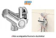 Registro Ducha Higiênica 1/4 Volta Com Suporte - 200203 - Blukit