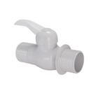 Registro esfera rosca externa 20mm 1/2" branco estrela