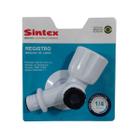 Registro Máquina de Lavar 1/2" Branco 1/4 Volta - Sintex