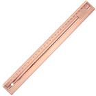 Régua de Plástico 30cm Rosé Gold - Dello