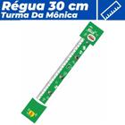Régua Escolar Acrílico 30 cm Infantil Turma da Mônica Cebolinha - Lyke