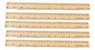 Réguas Madeira 30 CM Kit 5 Unidades - Ruler