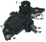 Regulador alternador eletronico fiat bosch 14v - ga220 - GAUSS