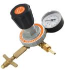 Regulador de pressão manômetro ômega p/ glp 13 kg