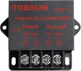 Regulador de Tensão Buck Converter DC 12V/24V para 5V 15A 75W