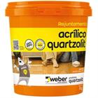 Rejunte Acrílico 1kg Cinza Ártico Quartzolit