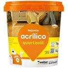 Rejunte Acrílico Cairo 1 Kg Anti Fungo Quartzolit.