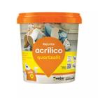 Rejunte Acrilico Quartzolit Preto Grafite Pote 1kg