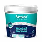 Rejunte Epóxi Piscina Portokoll 1kg Azul Celeste