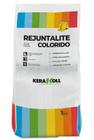 Rejunte Multiuso Colorido Rejuntalite 1kg Kerakoll Cinza Claro