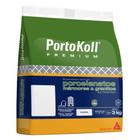 Rejunte Multiuso Portokoll Extrafino Cor Branco Brilhante Porcelanato Cerâmica Granito Mármore Pedra 3kg