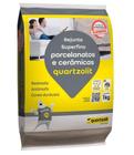 Rejunte porcel 1kg cz platina quartzolit