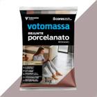 Rejunte votomassa porcelanato cinza platina 1kg