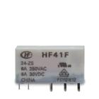 Relé Acoplador Fino HF41F 24V Para Base 12 / 24Vcc / Vca Sibratec