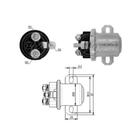 Rele Automatico Motor Partida 12V Compativel 1418 1720 712 814 Zm Zm2407