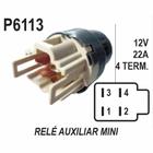 RELE AUXILIAR para PAJERO 93/99 L200 22 AMP 4 TERMINAIS SEM