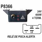 RELE PISCA 4 SAIDA para RELE PISCA ALERTA ALTERNADOR UNIVERS