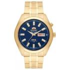 Relógio Automático Masculino Orient Dourado 469GP075F D1KX