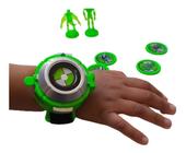 Ben 10 Relogio - Omnitrix Omni-Strike 10 Aliens Com Luz E Som Sunny -  Relógio Masculino - Magazine Luiza