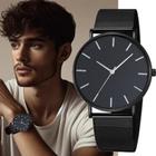 Relógio Black Minimalista Sofisticação Luxo