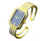 Relógio Bracelete Feminino Cansnow Luxo Aço Inox Quartz
