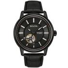 Relógio Bulova Clássic Automático Preto 98a139 41mm