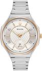 Relogio Bulova Feminino Curv Diamante 98p182